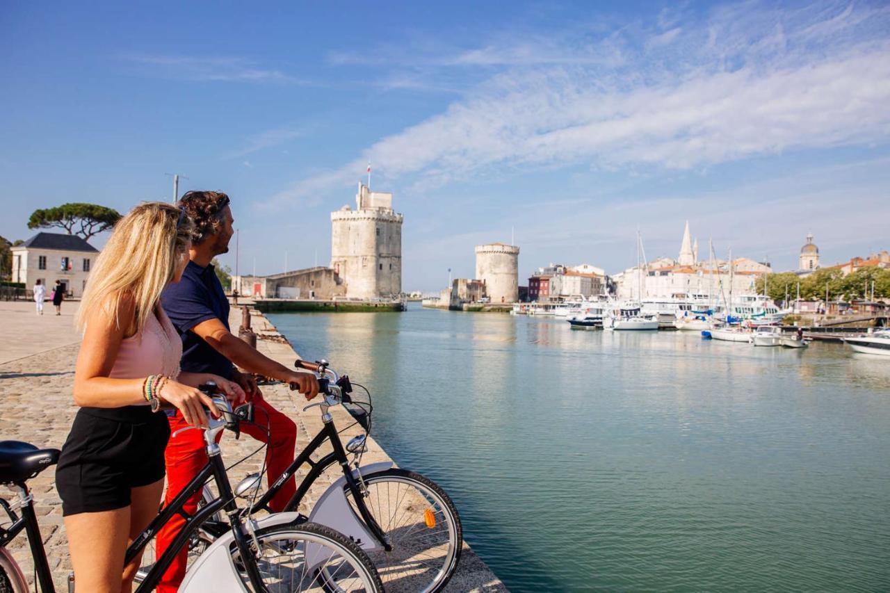 Appartement Tout Confort En Mezzanine A 20Mn A Pied Du Centre-Ville Avec Tv Et Wifi La Rochelle  Exterior photo