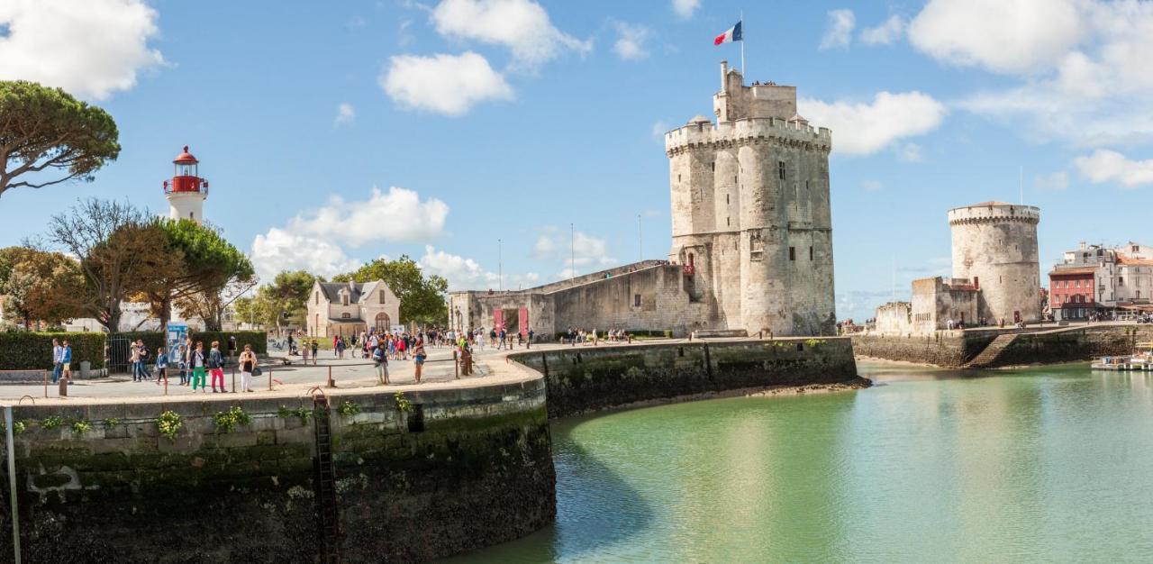 Appartement Tout Confort En Mezzanine A 20Mn A Pied Du Centre-Ville Avec Tv Et Wifi La Rochelle  Exterior photo